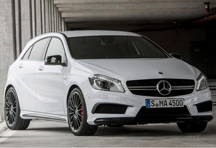 مرسيدس بينز تطلق A45 AMG كوبيه الجديدة